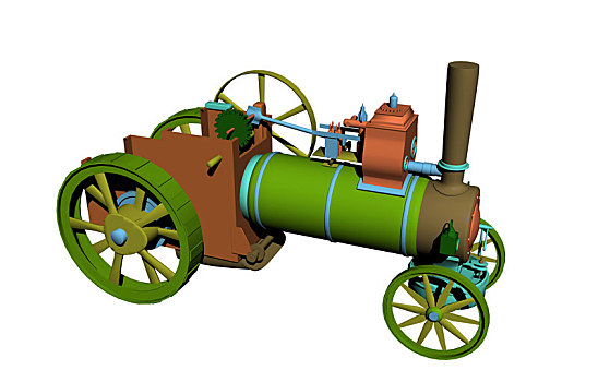 瓦特发明蒸汽机